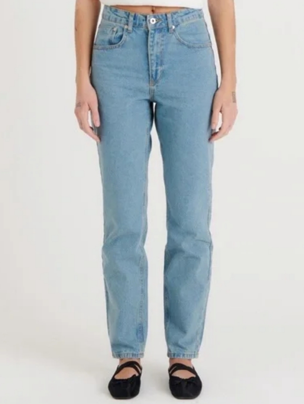 Classic High-Rise Blue Women’s Jeans